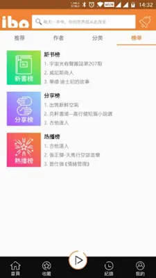 愛播聽書FM android App screenshot 0